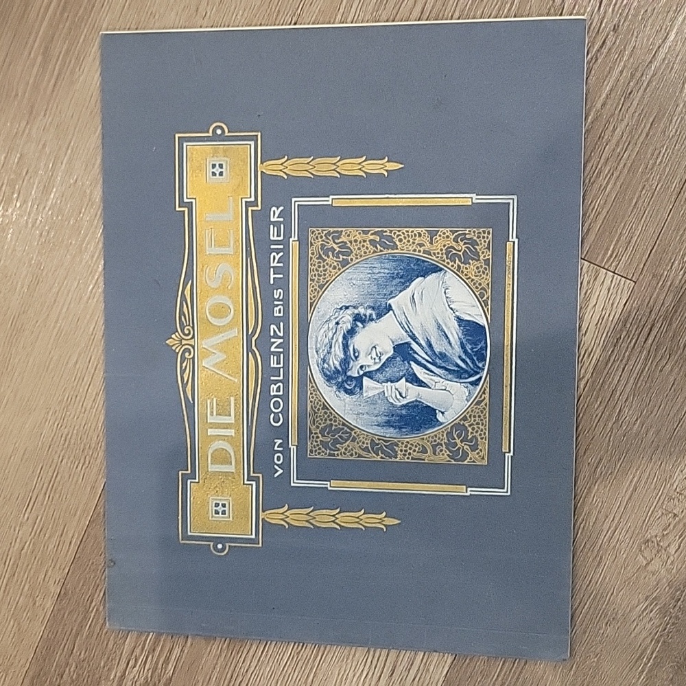 Die Mosel Vintage Art Print Book